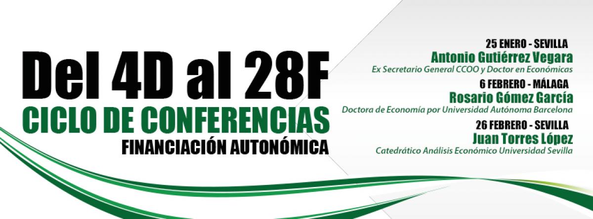 Ciclo de conferencias del 4D al 28F - Financiacin Autonmica