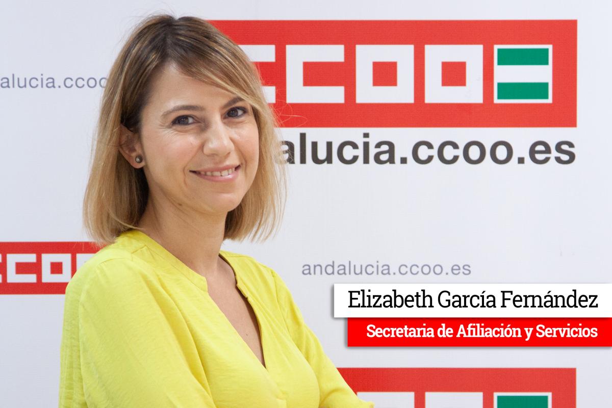 Elizabeth Garca Fernndez - Secretaria de Afiliacin y Servicios de CCOO Andaluca