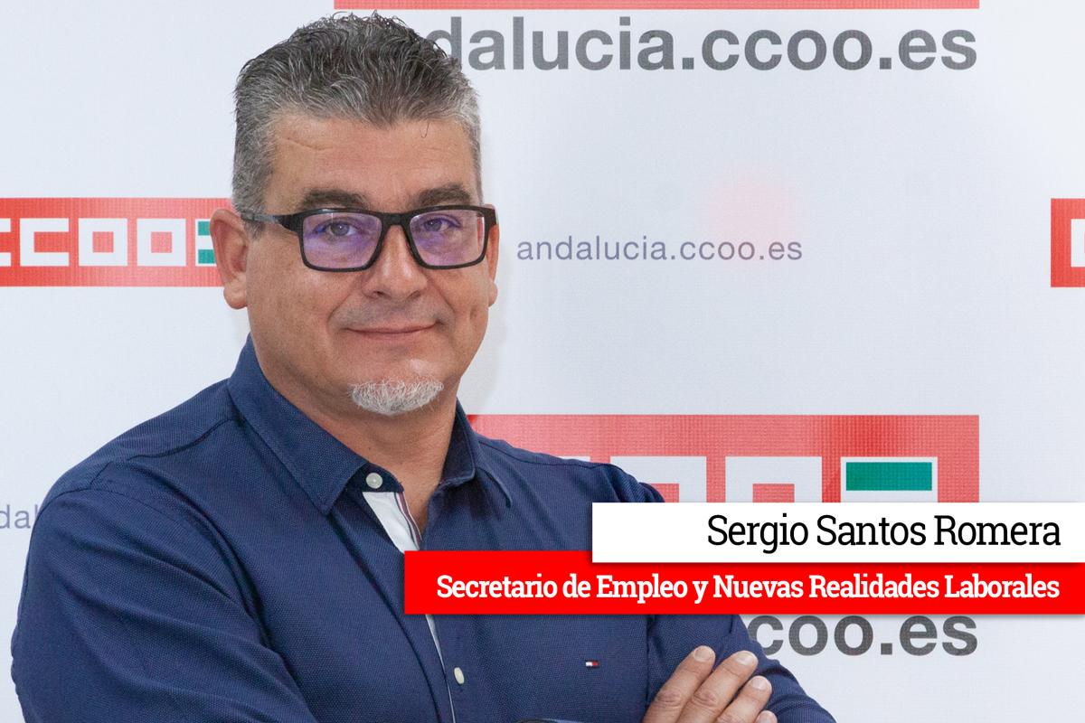 Sergio Santos Romera - Secretario de Empleo y Nuevas Realidades Laborales de CCOO Andaluca
